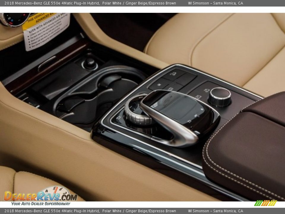 Controls of 2018 Mercedes-Benz GLE 550e 4Matic Plug-In Hybrid Photo #13