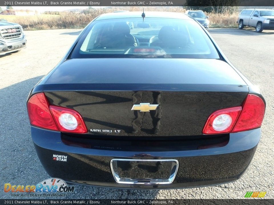2011 Chevrolet Malibu LT Black Granite Metallic / Ebony Photo #11