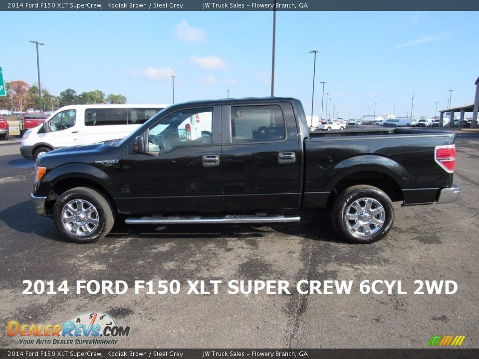 2014 Ford F150 XLT SuperCrew Kodiak Brown / Steel Grey Photo #2