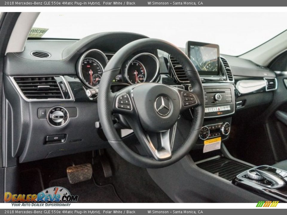 2018 Mercedes-Benz GLE 550e 4Matic Plug-In Hybrid Steering Wheel Photo #6
