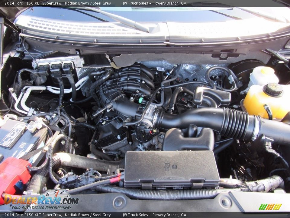 2014 Ford F150 XLT SuperCrew Kodiak Brown / Steel Grey Photo #10