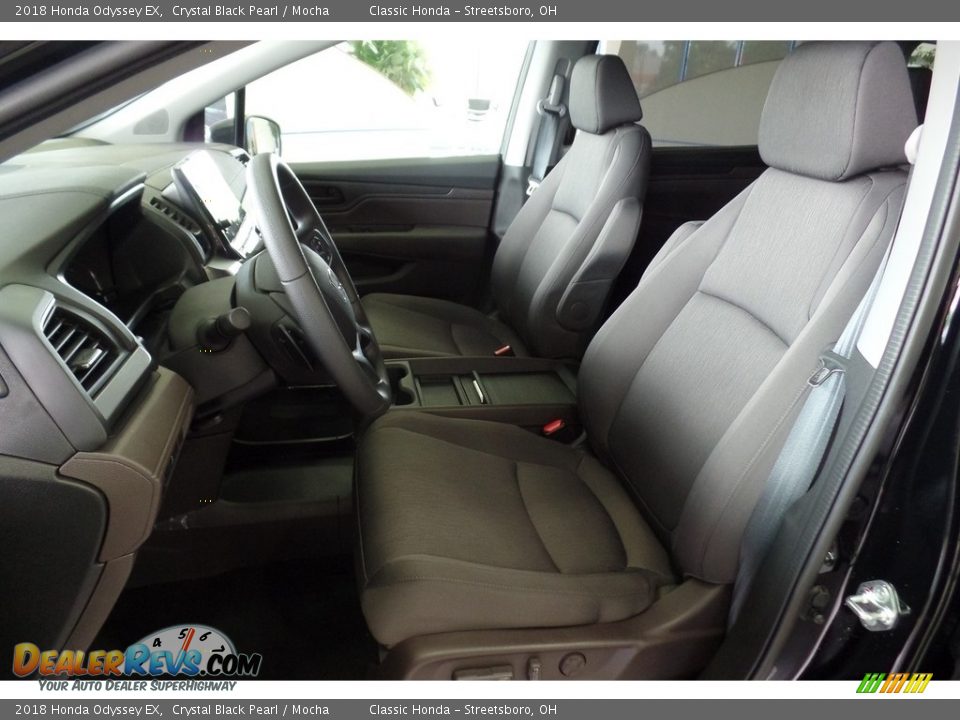 2018 Honda Odyssey EX Crystal Black Pearl / Mocha Photo #7