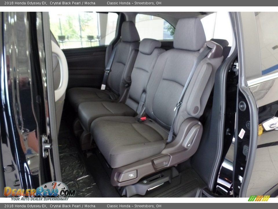 2018 Honda Odyssey EX Crystal Black Pearl / Mocha Photo #8