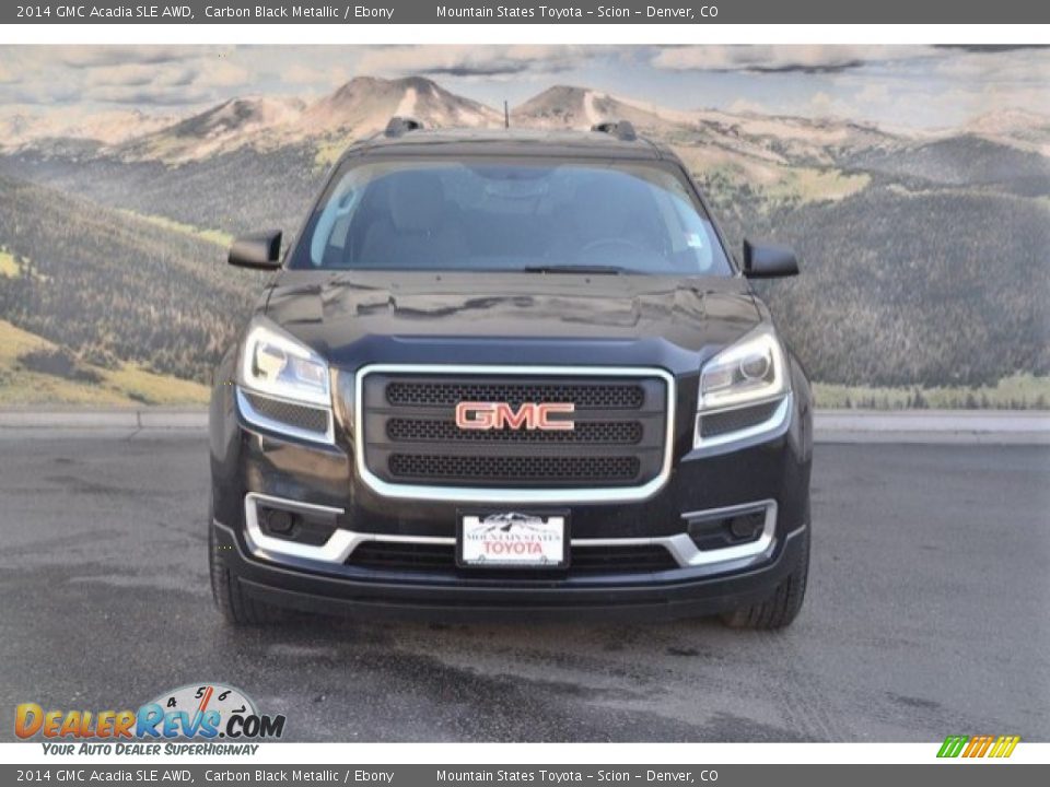 2014 GMC Acadia SLE AWD Carbon Black Metallic / Ebony Photo #4