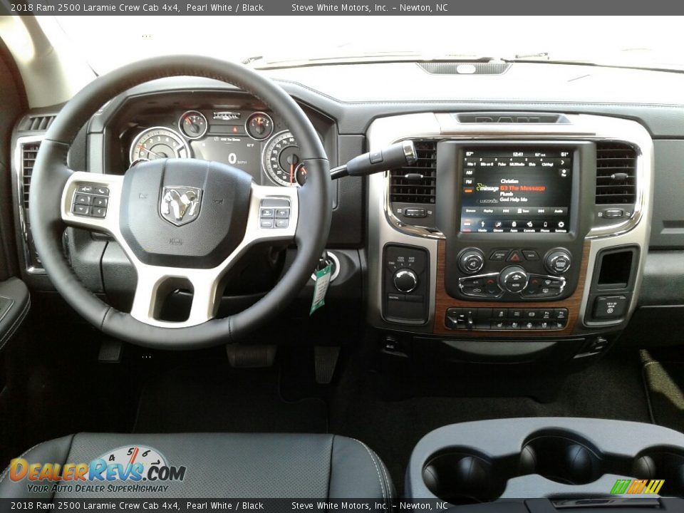 Dashboard of 2018 Ram 2500 Laramie Crew Cab 4x4 Photo #30