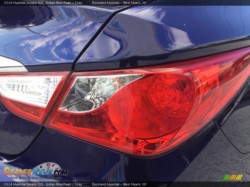 2014 Hyundai Sonata GLS Indigo Blue Pearl / Gray Photo #17
