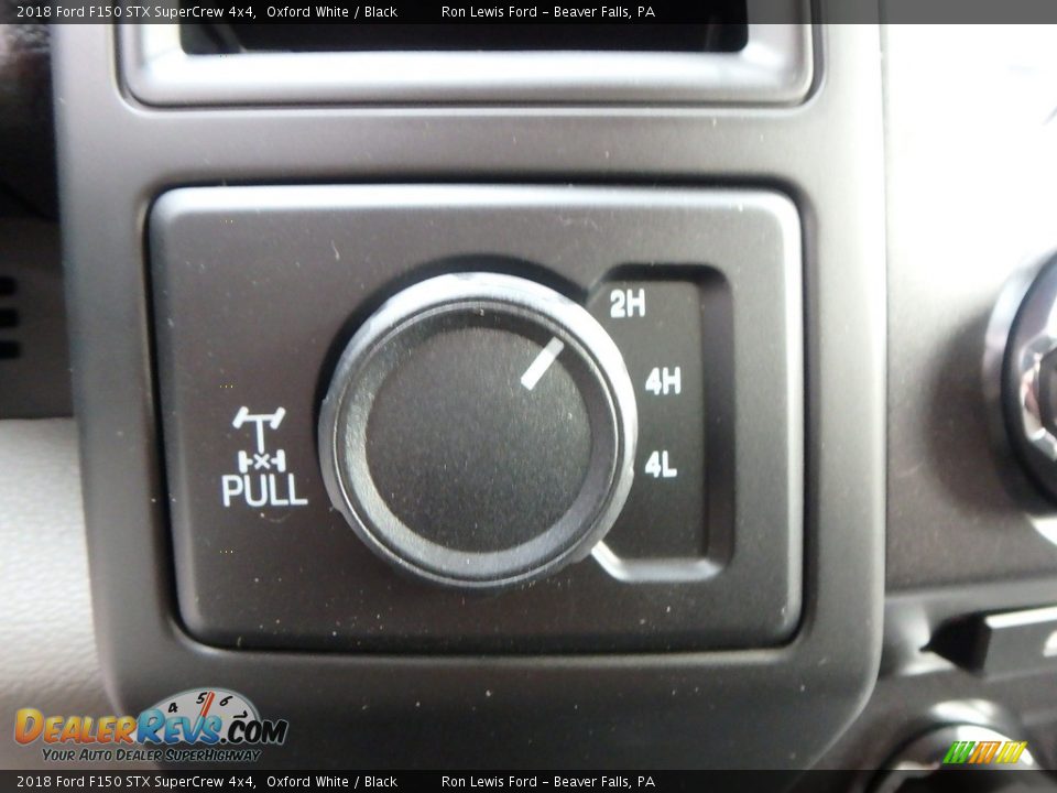2018 Ford F150 STX SuperCrew 4x4 Oxford White / Black Photo #18