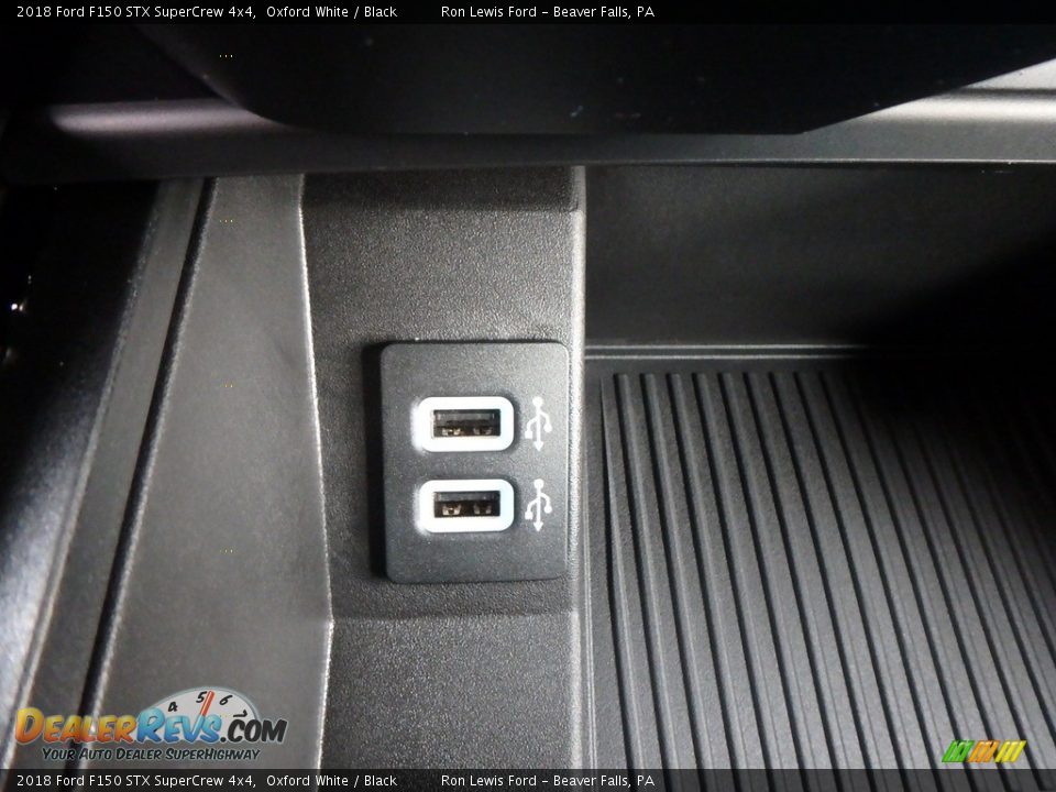 2018 Ford F150 STX SuperCrew 4x4 Oxford White / Black Photo #19