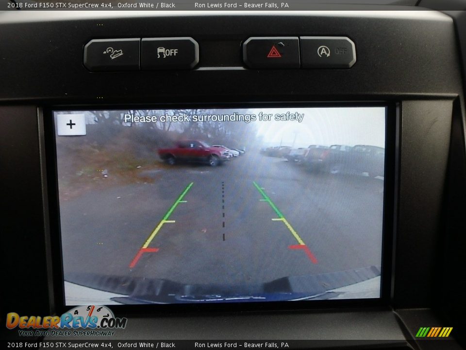 2018 Ford F150 STX SuperCrew 4x4 Oxford White / Black Photo #20
