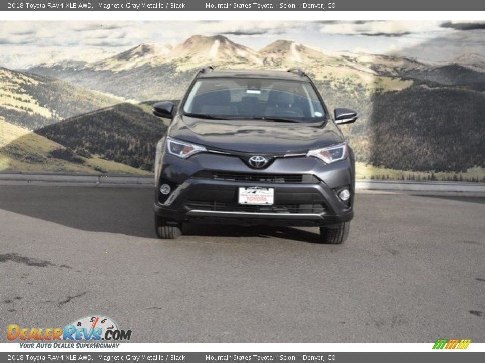 2018 Toyota RAV4 XLE AWD Magnetic Gray Metallic / Black Photo #2