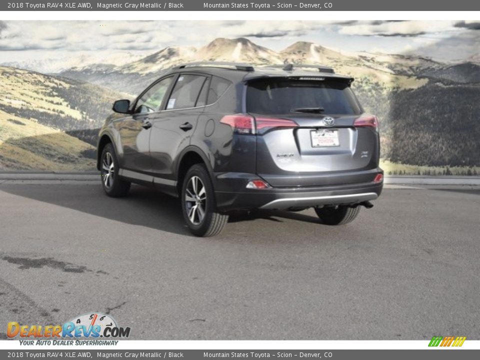 2018 Toyota RAV4 XLE AWD Magnetic Gray Metallic / Black Photo #3