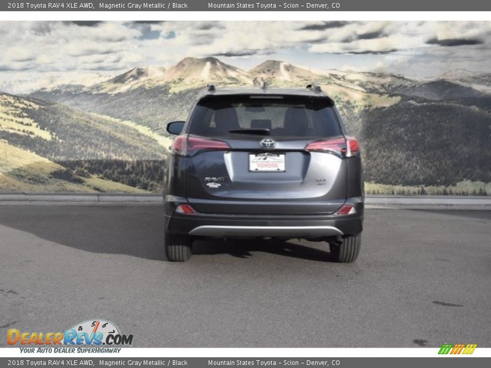 2018 Toyota RAV4 XLE AWD Magnetic Gray Metallic / Black Photo #4