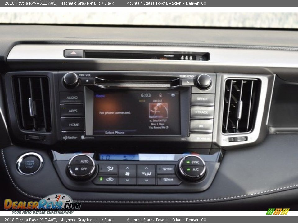 2018 Toyota RAV4 XLE AWD Magnetic Gray Metallic / Black Photo #6