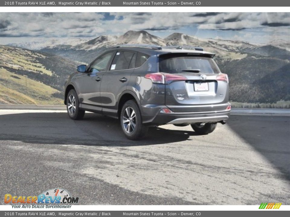 2018 Toyota RAV4 XLE AWD Magnetic Gray Metallic / Black Photo #3