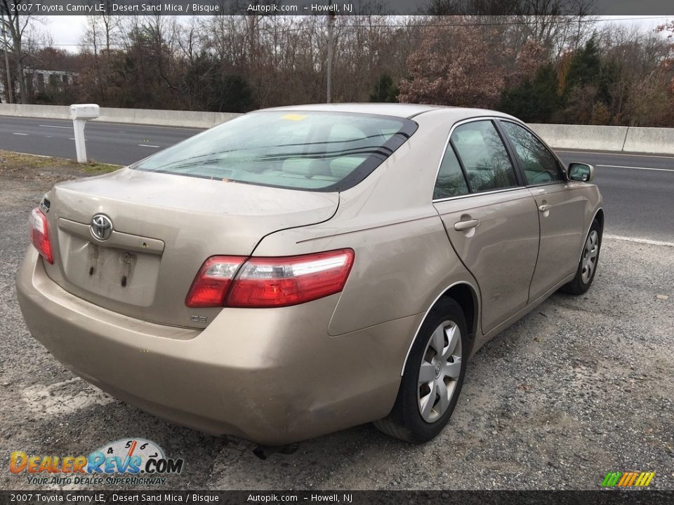 2007 Toyota Camry LE Desert Sand Mica / Bisque Photo #5