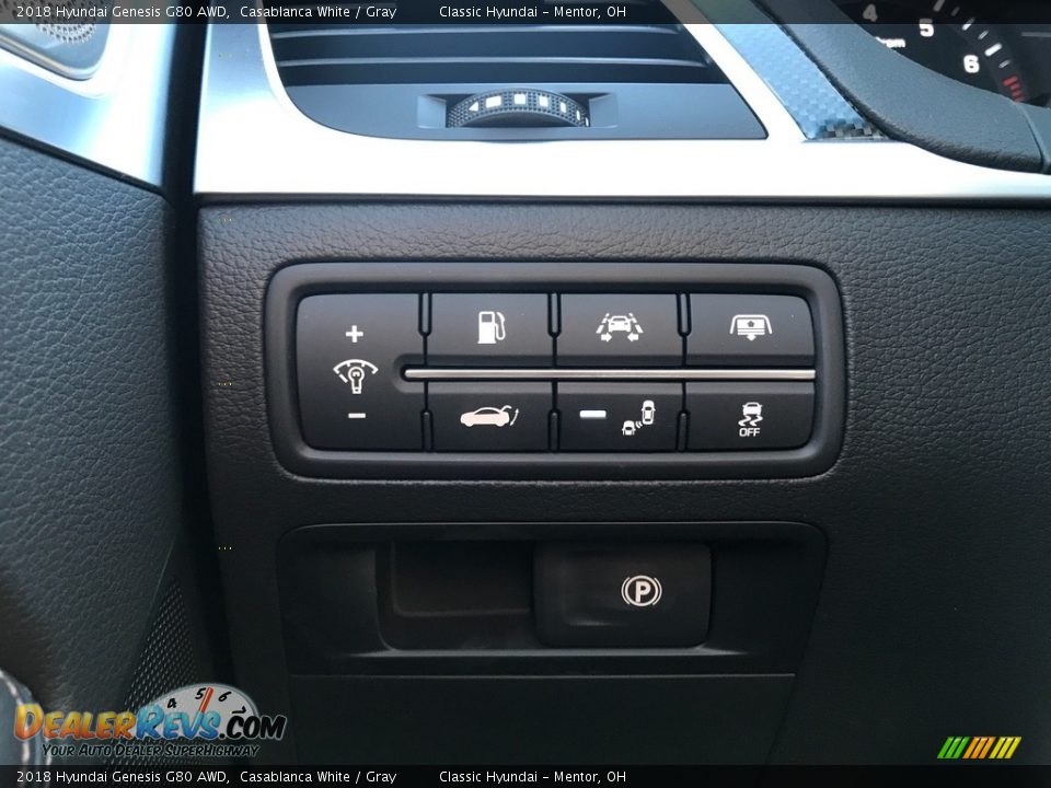 Controls of 2018 Hyundai Genesis G80 AWD Photo #7