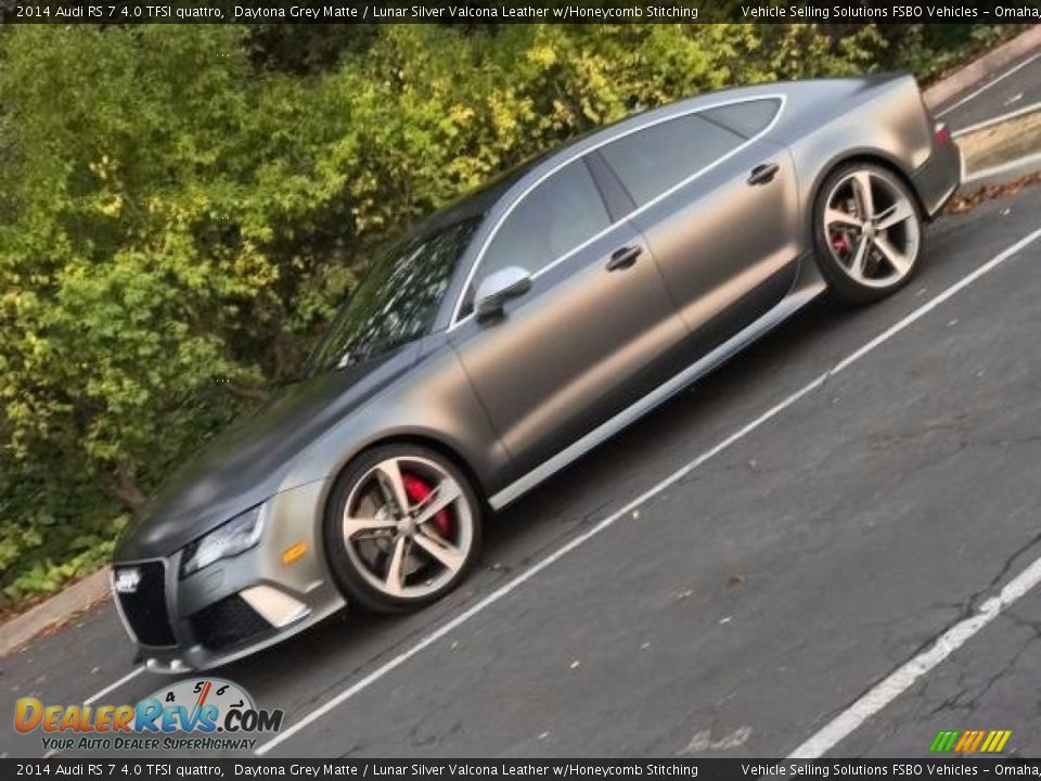 Daytona Grey Matte 2014 Audi RS 7 4.0 TFSI quattro Photo #11