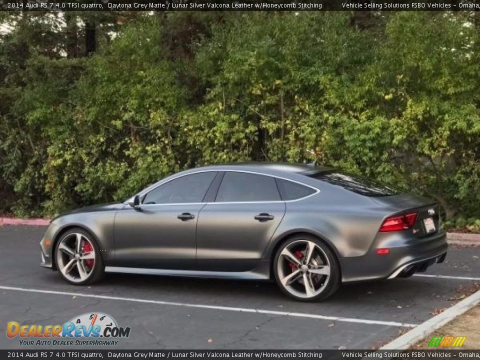 Daytona Grey Matte 2014 Audi RS 7 4.0 TFSI quattro Photo #17