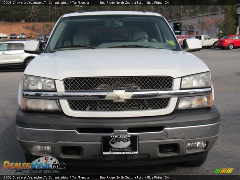 2005 Chevrolet Avalanche LT Summit White / Tan/Neutral Photo #8