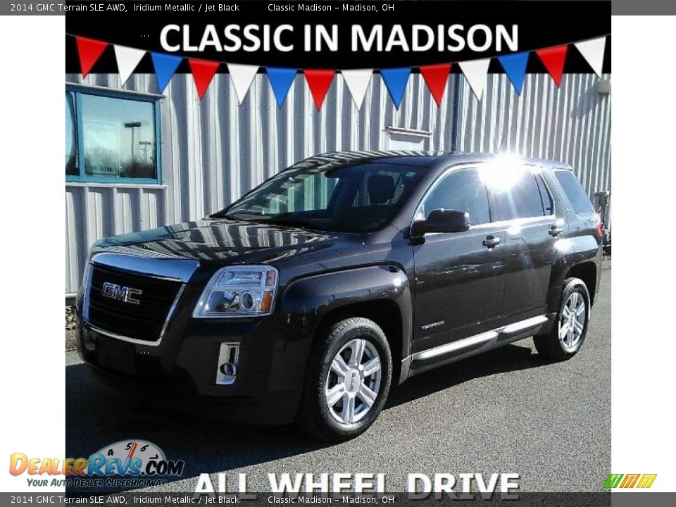 2014 GMC Terrain SLE AWD Iridium Metallic / Jet Black Photo #1