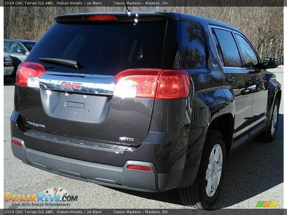2014 GMC Terrain SLE AWD Iridium Metallic / Jet Black Photo #4