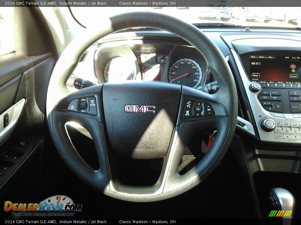 2014 GMC Terrain SLE AWD Iridium Metallic / Jet Black Photo #8
