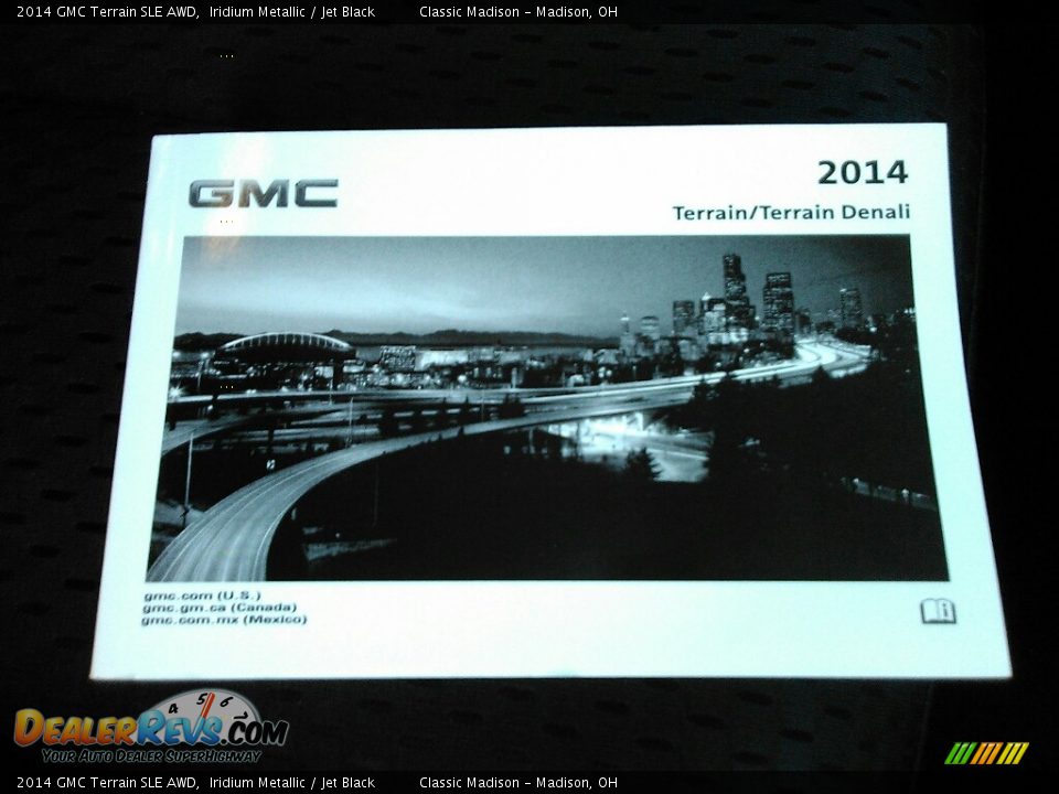2014 GMC Terrain SLE AWD Iridium Metallic / Jet Black Photo #16