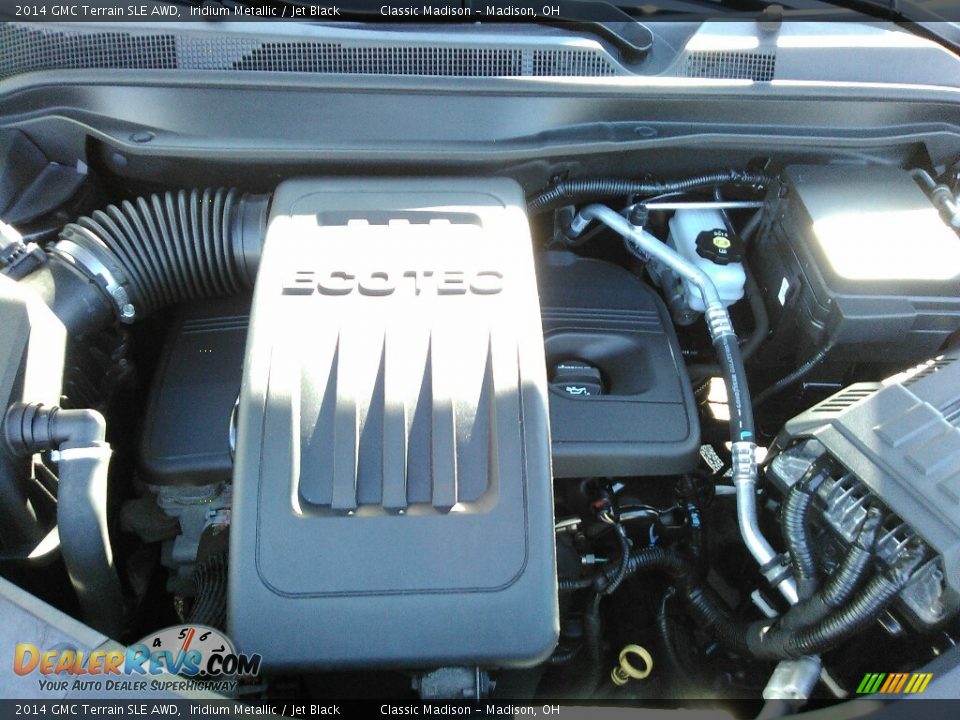 2014 GMC Terrain SLE AWD Iridium Metallic / Jet Black Photo #20