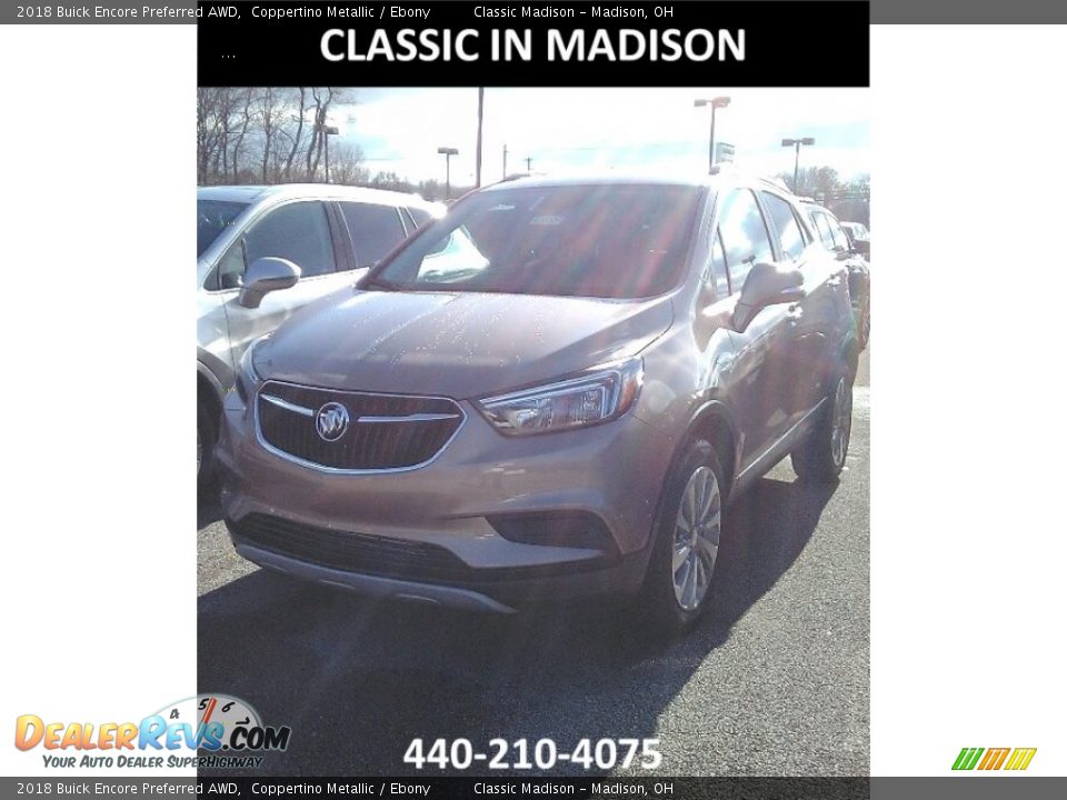 2018 Buick Encore Preferred AWD Coppertino Metallic / Ebony Photo #1