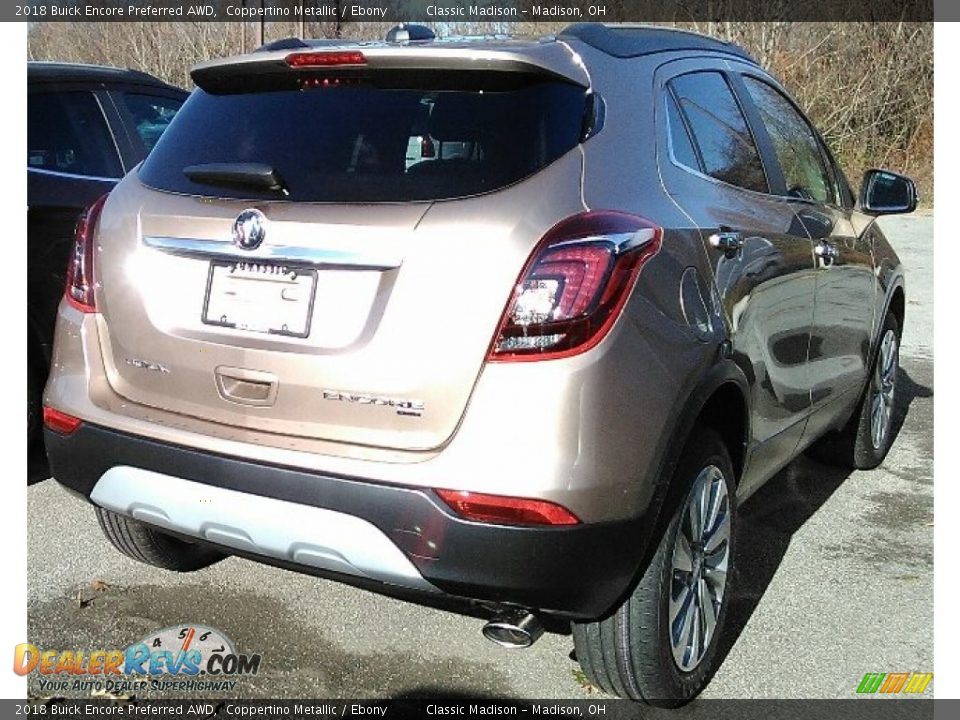2018 Buick Encore Preferred AWD Coppertino Metallic / Ebony Photo #2