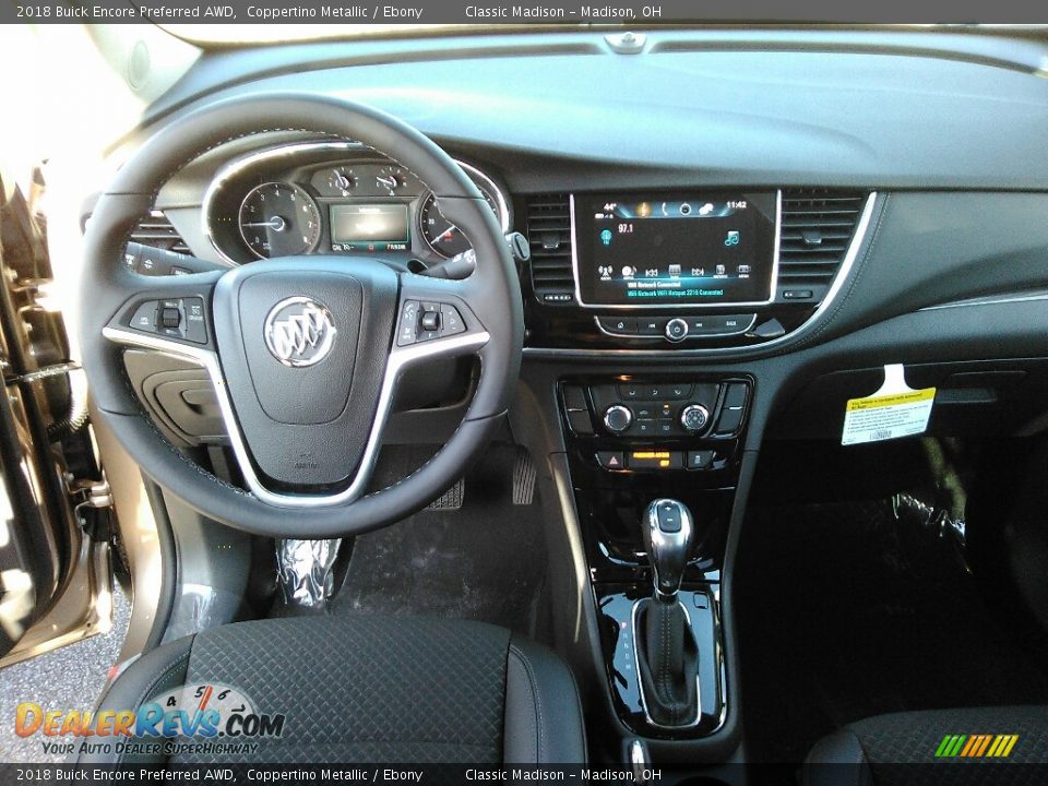 2018 Buick Encore Preferred AWD Coppertino Metallic / Ebony Photo #5