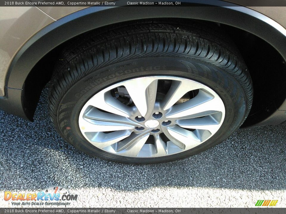 2018 Buick Encore Preferred AWD Coppertino Metallic / Ebony Photo #12