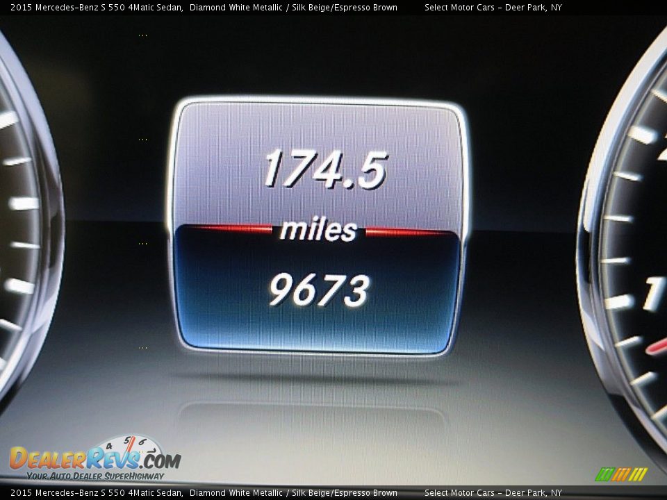 2015 Mercedes-Benz S 550 4Matic Sedan Diamond White Metallic / Silk Beige/Espresso Brown Photo #30