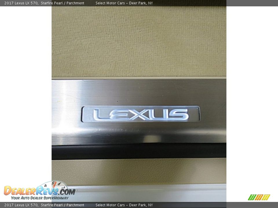 2017 Lexus LX 570 Starfire Pearl / Parchment Photo #22