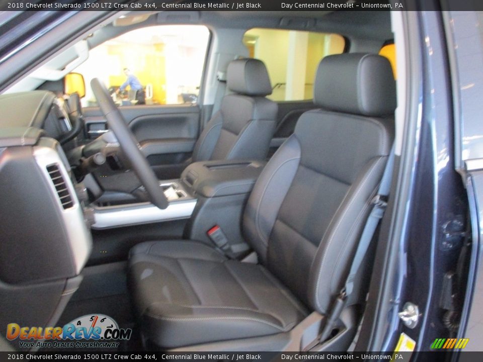 Front Seat of 2018 Chevrolet Silverado 1500 LTZ Crew Cab 4x4 Photo #16