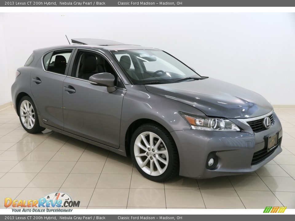 2013 Lexus CT 200h Hybrid Nebula Gray Pearl / Black Photo #1