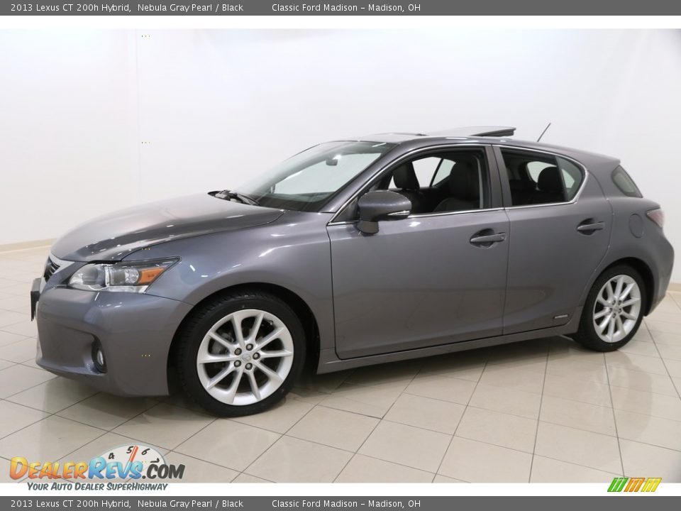 2013 Lexus CT 200h Hybrid Nebula Gray Pearl / Black Photo #3