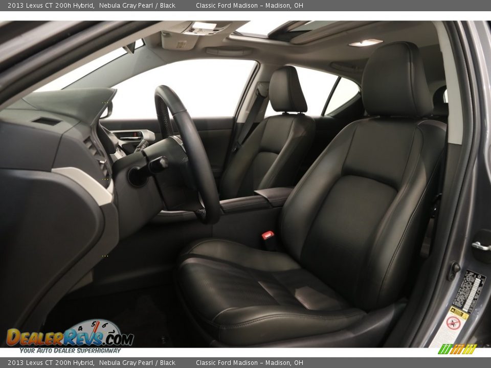 2013 Lexus CT 200h Hybrid Nebula Gray Pearl / Black Photo #5