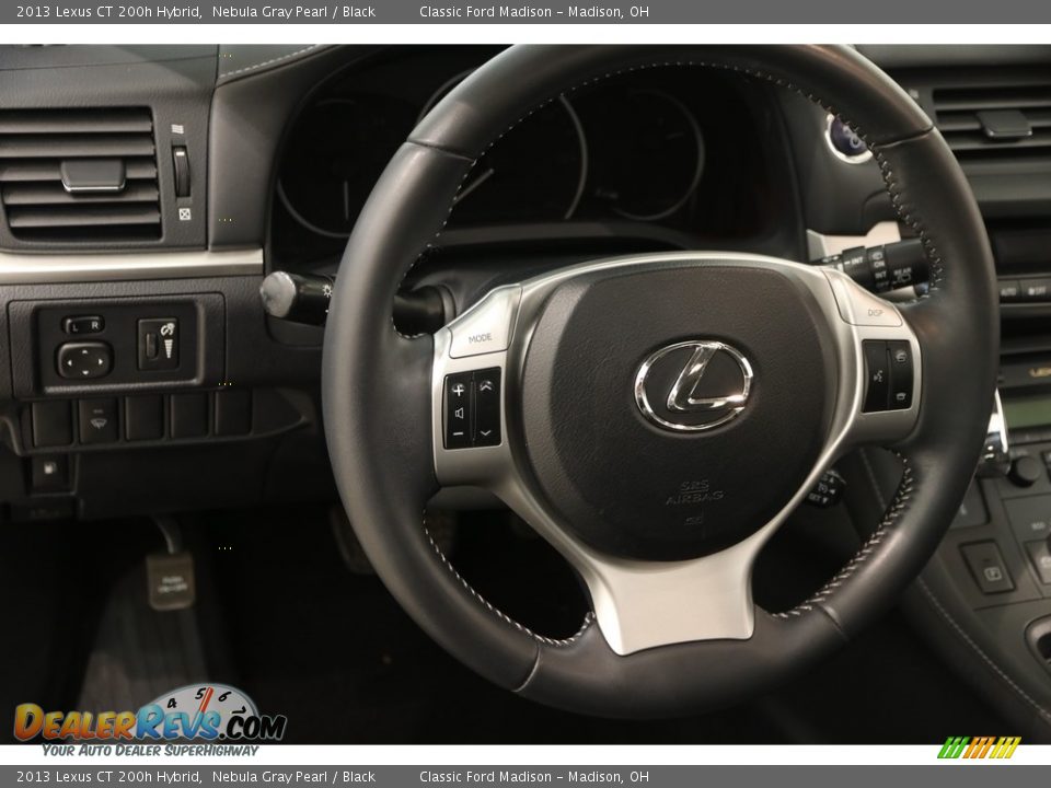 2013 Lexus CT 200h Hybrid Nebula Gray Pearl / Black Photo #6