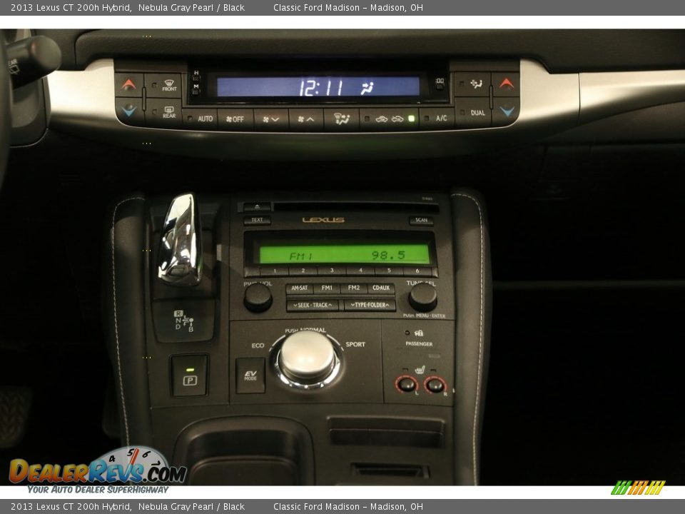 2013 Lexus CT 200h Hybrid Nebula Gray Pearl / Black Photo #8