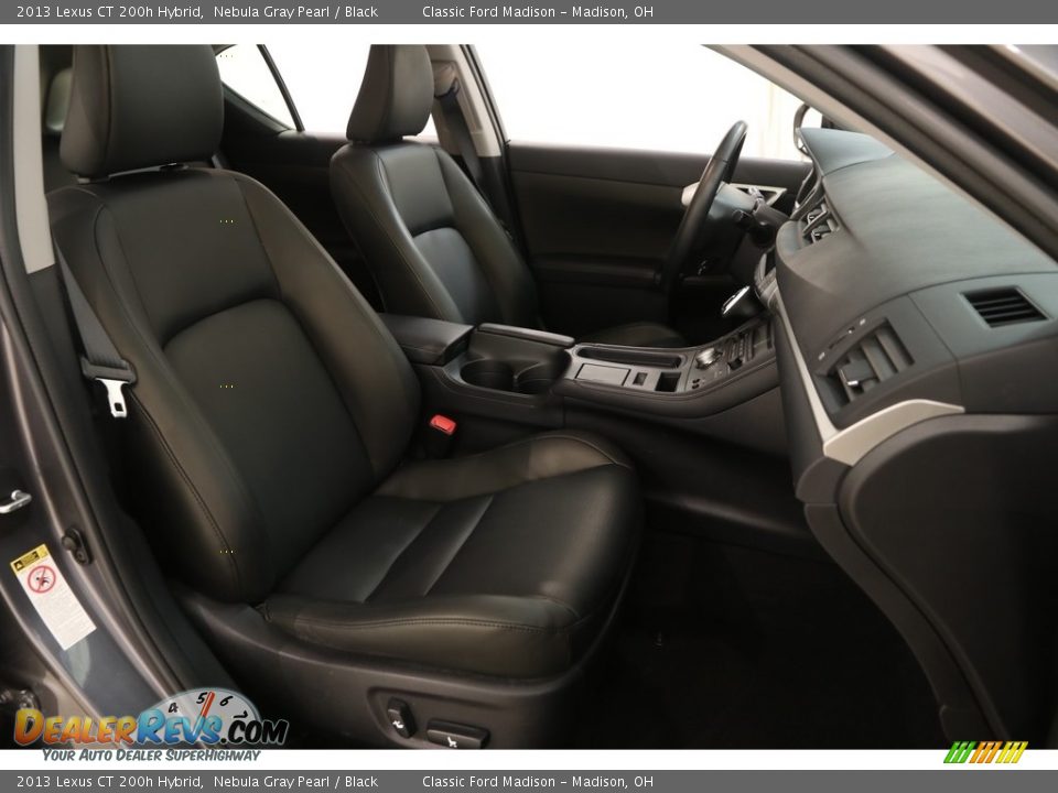 2013 Lexus CT 200h Hybrid Nebula Gray Pearl / Black Photo #12