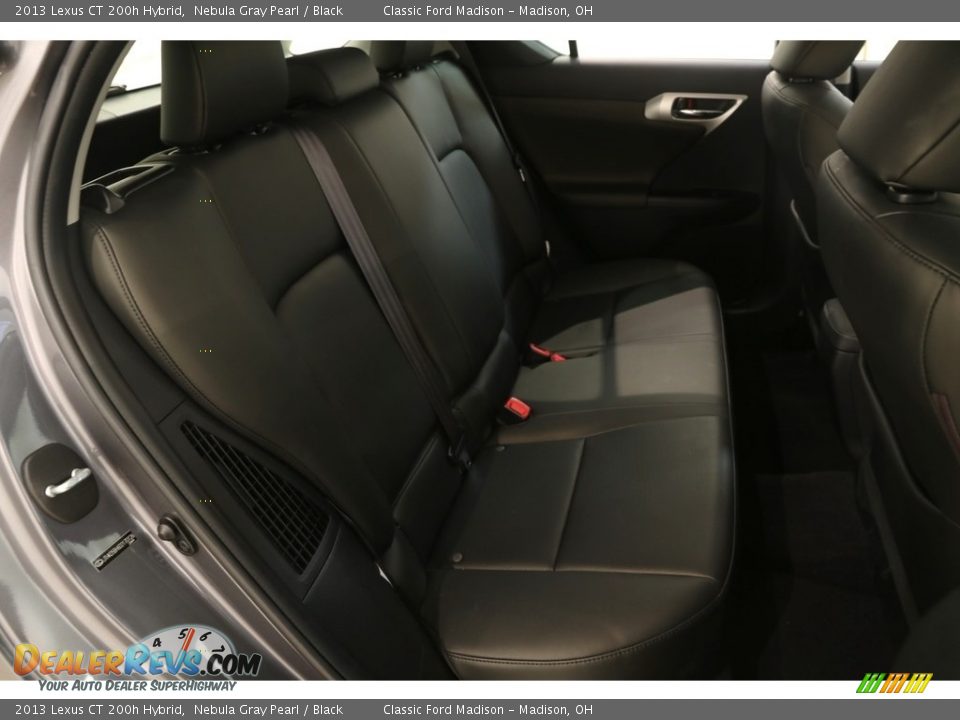 2013 Lexus CT 200h Hybrid Nebula Gray Pearl / Black Photo #13
