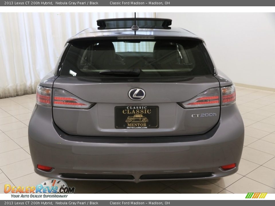 2013 Lexus CT 200h Hybrid Nebula Gray Pearl / Black Photo #15