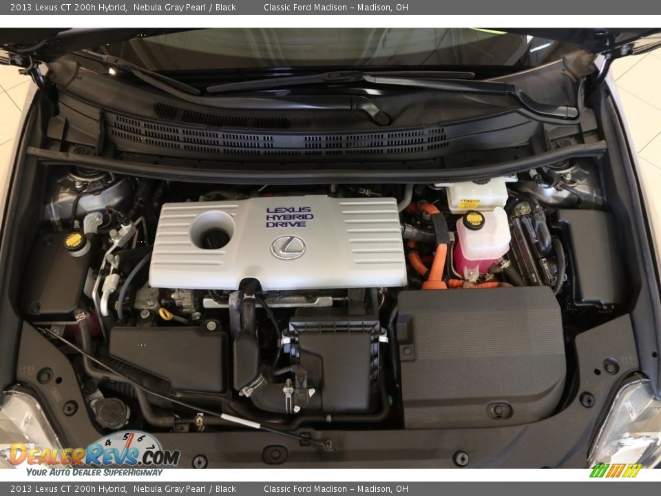 2013 Lexus CT 200h Hybrid Nebula Gray Pearl / Black Photo #16