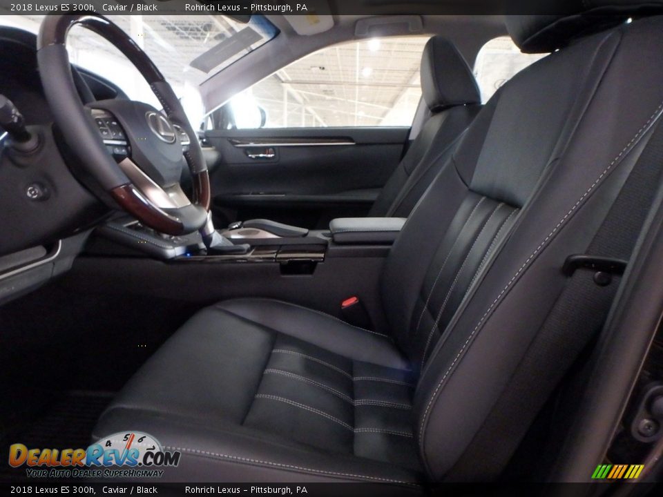 Black Interior - 2018 Lexus ES 300h Photo #6
