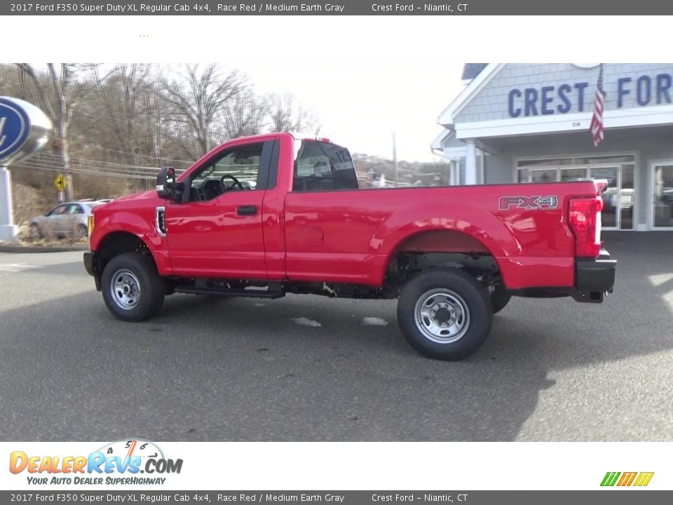 2017 Ford F350 Super Duty XL Regular Cab 4x4 Race Red / Medium Earth Gray Photo #15