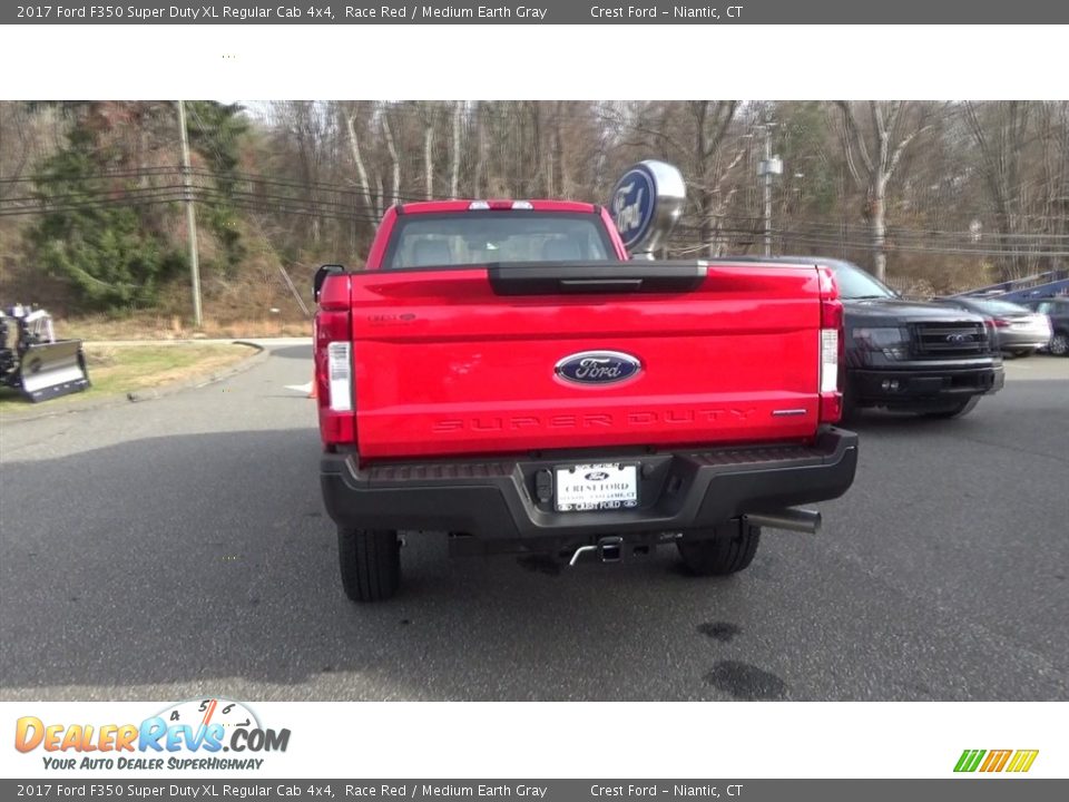 2017 Ford F350 Super Duty XL Regular Cab 4x4 Race Red / Medium Earth Gray Photo #19
