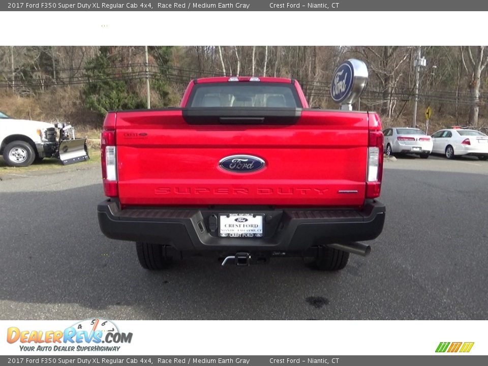 2017 Ford F350 Super Duty XL Regular Cab 4x4 Race Red / Medium Earth Gray Photo #20