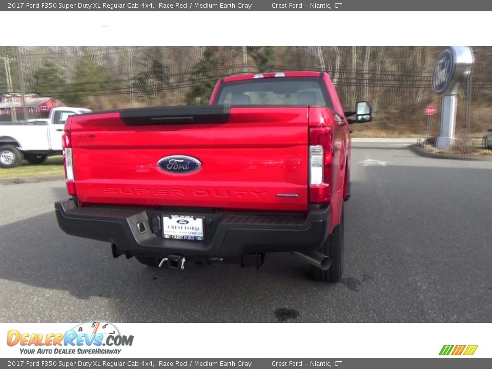2017 Ford F350 Super Duty XL Regular Cab 4x4 Race Red / Medium Earth Gray Photo #21