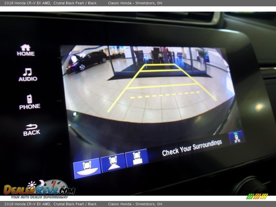 2018 Honda CR-V EX AWD Crystal Black Pearl / Black Photo #13